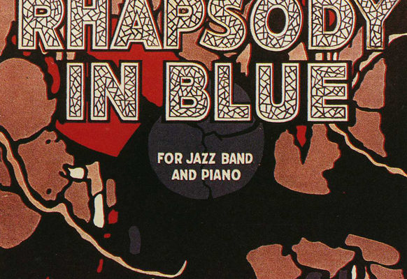 The cover of Gershwin's score for "Rhapsody in Blue."