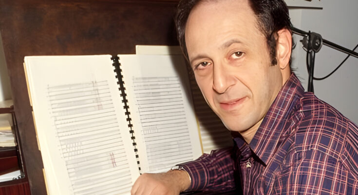 A photo of composer Steve Reich.