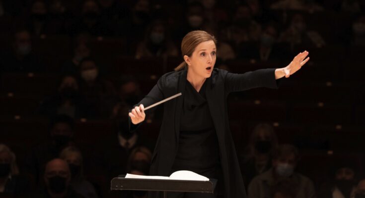 Erin Freeman. Photo: St. Louis Symphony Orchestra via https://www.slsostories.org/post/freeman