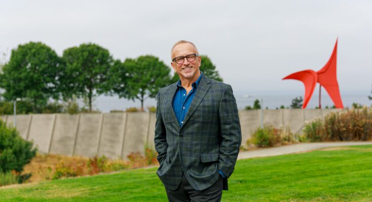 James Robinson, General and Artistic Director of Seattle Opera. Photo: © David Jaewon Oh via https://www.seattleoperablog.com/2024/08/blog-post.html