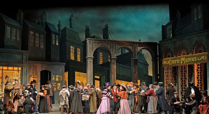 Puccini: "La bohème" (Lyric Opera of Kansas City). Photo: Florida Grand Opera, CC BY 2.0, via Wikimedia Commons